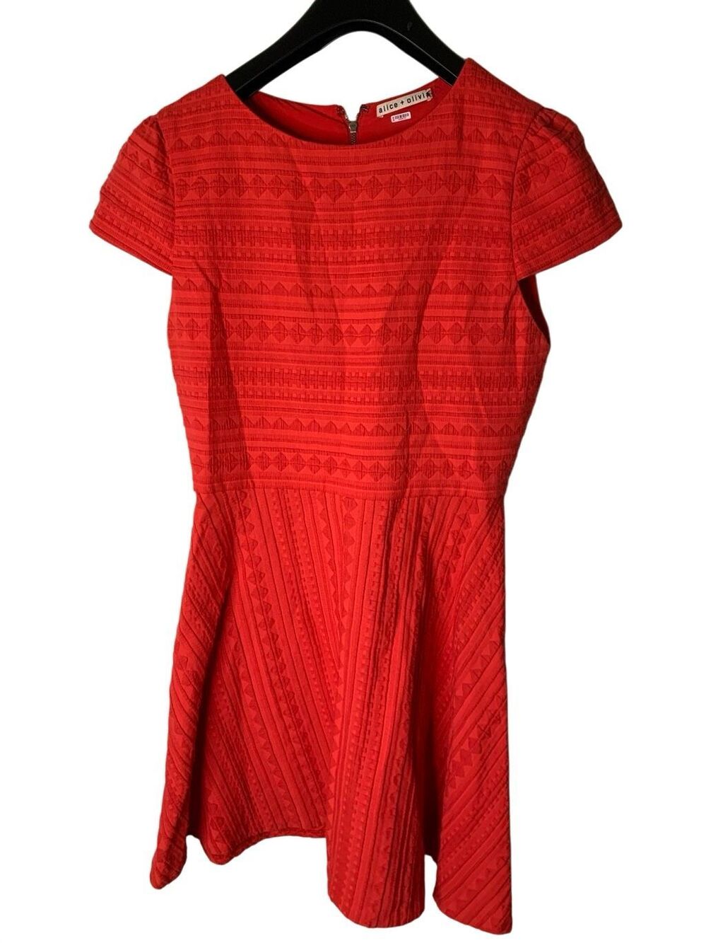 Alice and Olivia red dress women's